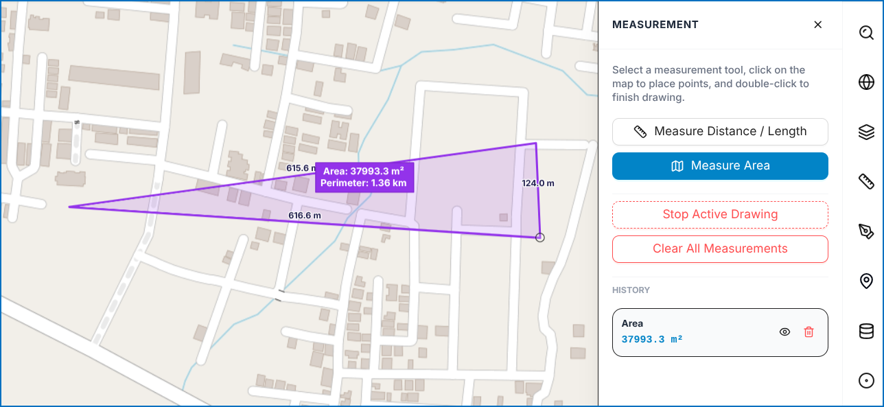 Measurement Tool - Measure Area