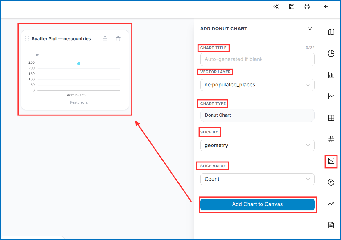 Add Scatter Plot Configuration
