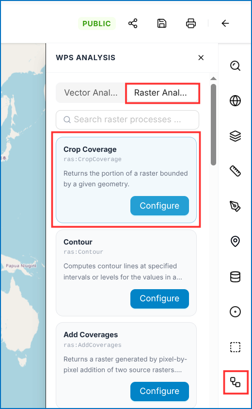 WPS Analysis - Crop Coverage Configuration