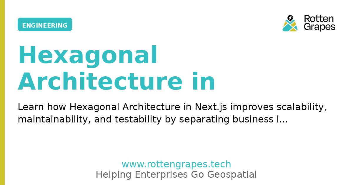 Hexagonal Architecture in Next.js: Why Modern Applications Need It ...